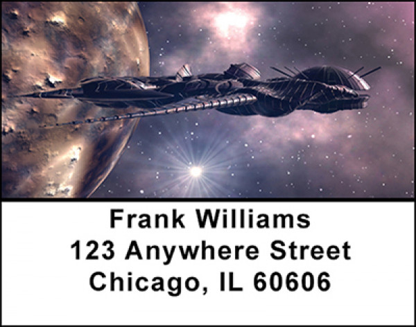 Aliens From Outer Space Address Labels | LBBAH-89