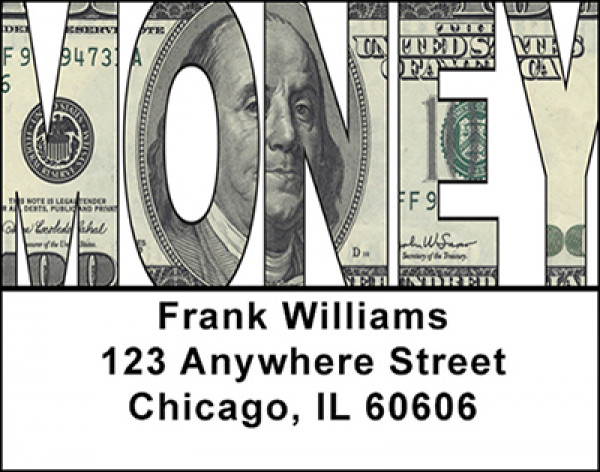 Invest Money Address Labels | LBBAI-06