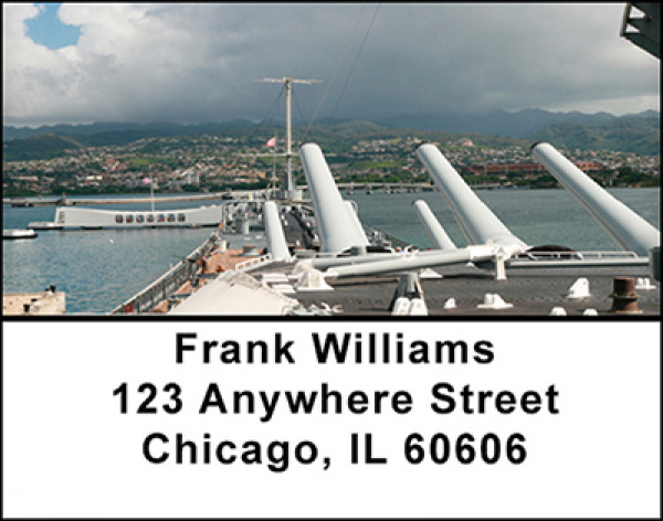 Honor Pearl Harbor Address Labels | LBBAJ-03