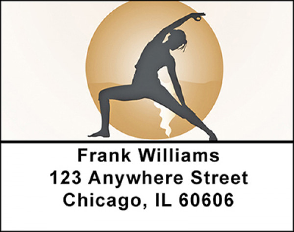 Yoga Synergy Address Labels | LBBAJ-07