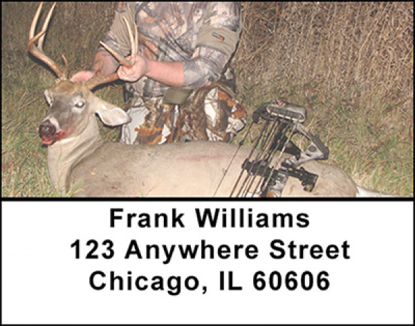 Bow Hunting For Big Game Address Labels | LBBAK-24