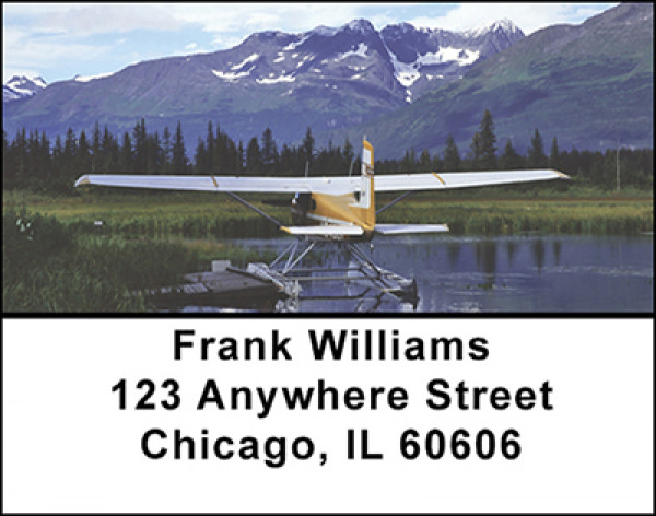 Alaskan Fly In Fishing Trips Address Labels | LBBAK-43
