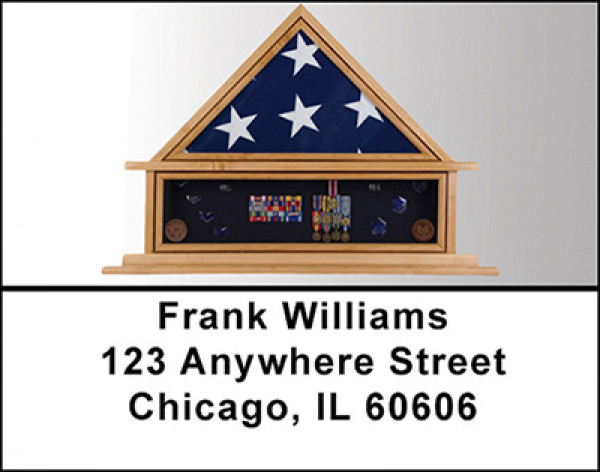 U.S. Airforce Personnel Address Labels | LBBAK-98