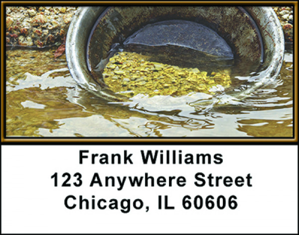 Gold Fever Address Labels | LBBAL-13
