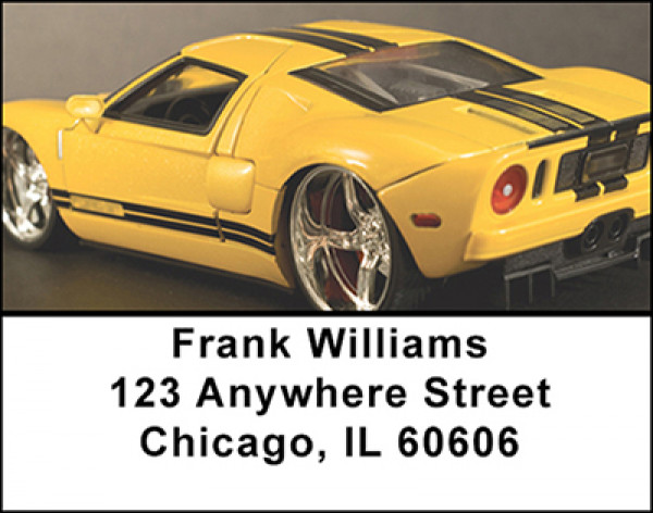 Expensive Sports Cars Address Labels | LBBAL-31