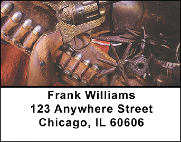 How The West Was Won Address Labels | LBBAL-56
