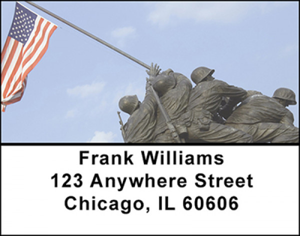 U.S.Marines Address Labels | LBBAL-57