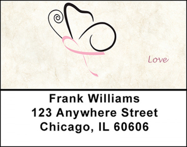 Women Cancer Awareness Address Labels | LBBAL-60