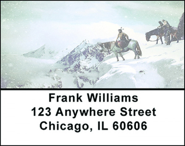 American Indian Art Address Labels | LBBAL-66