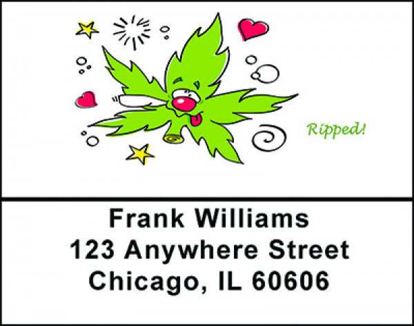 Let's Get Stoned Address Labels | LBBAL-69