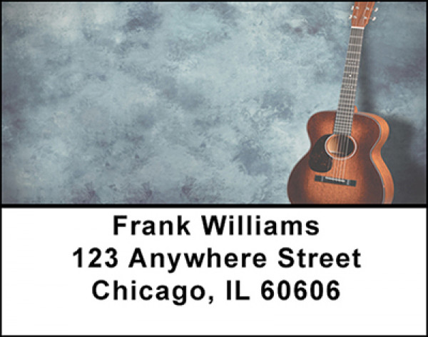 The Lone Guitar Address Labels | LBBAL-76