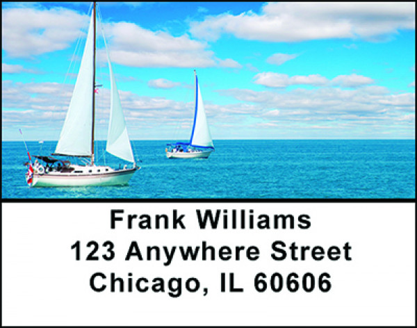 Sails and Sailboats Address Labels | LBBAL-81
