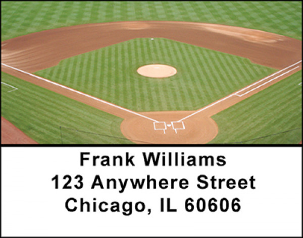 Play Baseball Address Labels | LBBAM-03