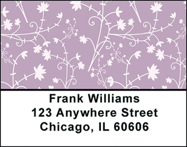 Purple Passion Address Labels | LBBAM-10