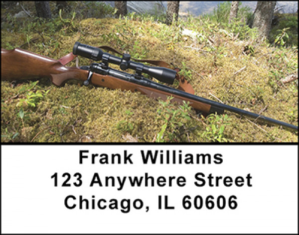 Hunting Rifles Address Labels | LBBAM-19