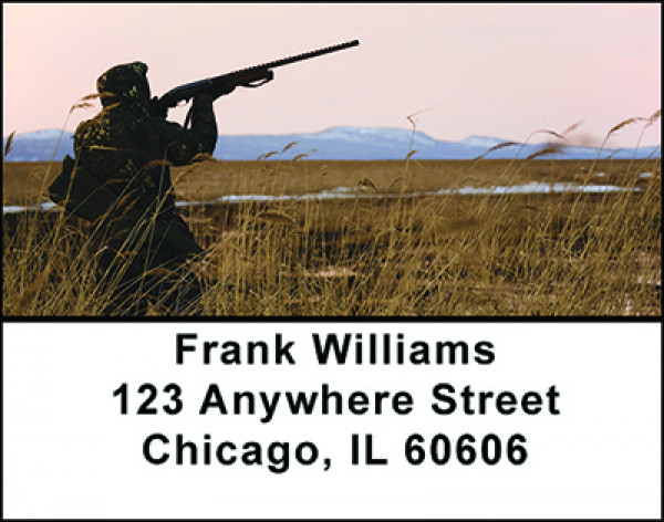 Hunting Game Birds Address Labels | LBBAM-20
