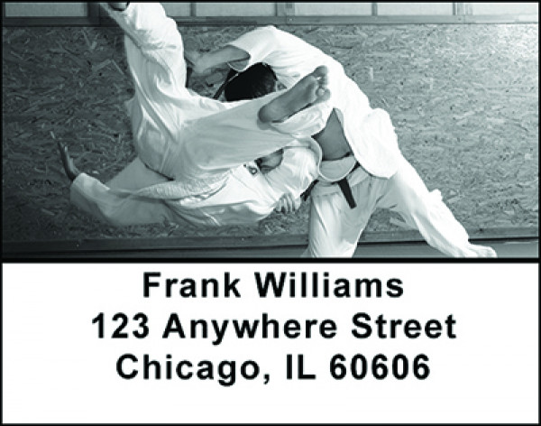 Judo Address Labels | LBBAM-24