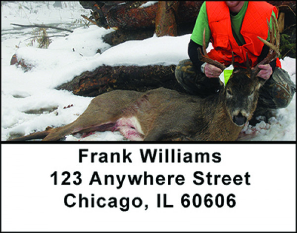 Deer Hunting Address Labels | LBBAM-28