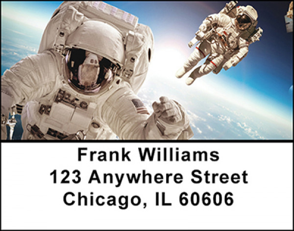 Working In Space Address Labels | LBBAM-39