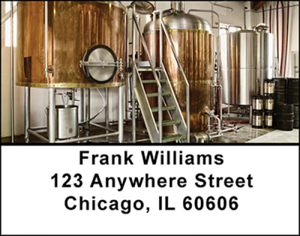 Micro Brewery Address Labels | LBBAM-40