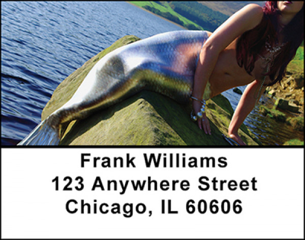 Mermaid Sightings Address Labels | LBBAM-70