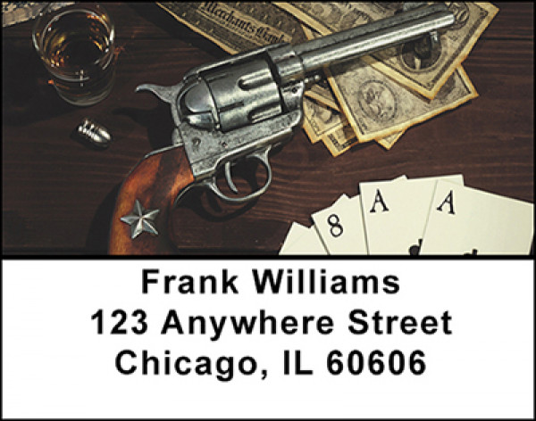 Guns of the Wild West Address Labels | LBBAM-72
