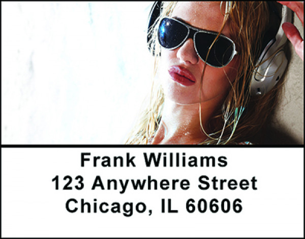 Listen to Music Address Labels | LBBAM-93