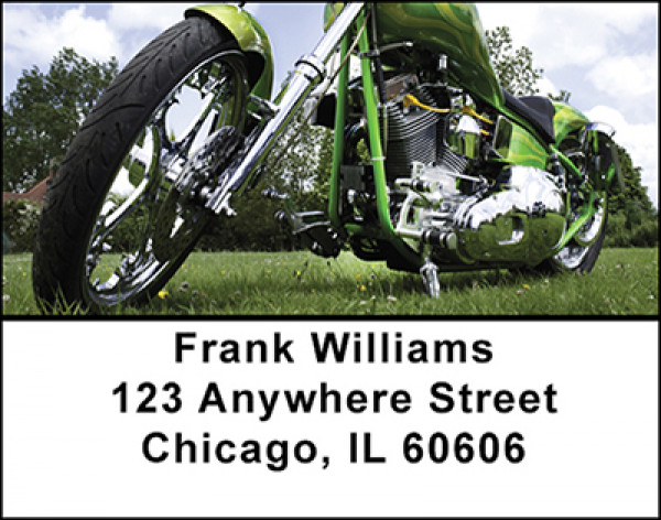 Custom Choppers Address Labels | LBBAM-94