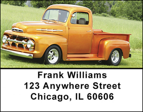 Classic Trucks From The 40's Address Labels | LBBAN-08