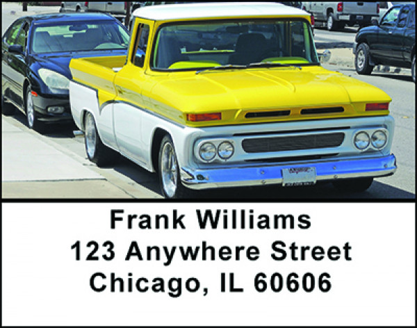 Classic GM Trucks Address Labels | LBBAN-09