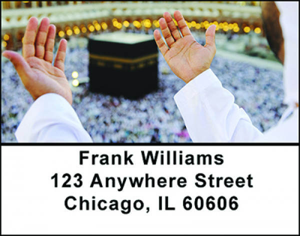 Muslim Religion Address Labels | LBBAN-24