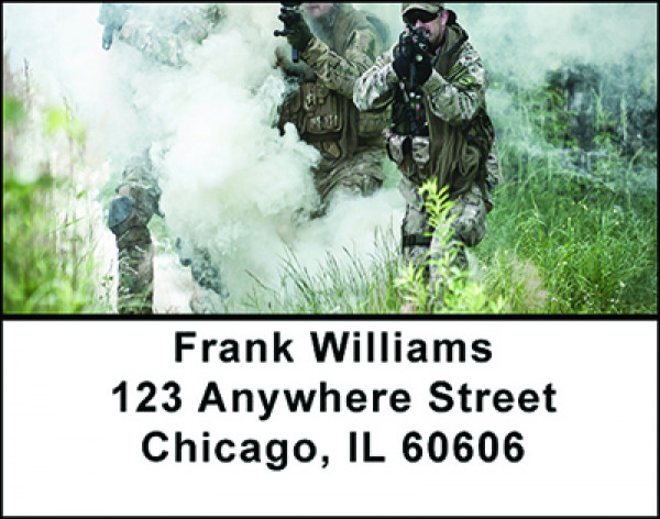 Seal Team 6 Address Labels | LBBAN-31