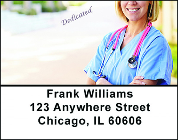 Nurse Inspiration Address Labels | LBBAN-37