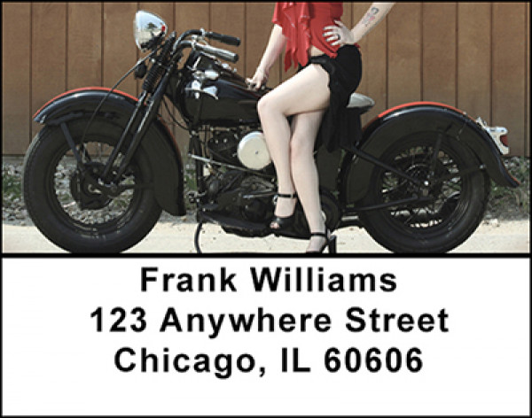 Classic Motorcycles Address Labels | LBBAN-42