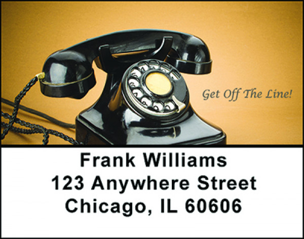 Life In The 50's Address Labels | LBBAN-58