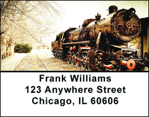 Vintage Travel Address Labels | LBBAN-60