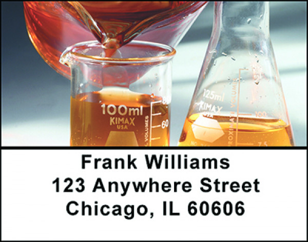 Chemistry Address Labels | LBBAN-74