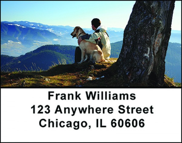 Man's Best Friend Address Labels | LBBAO-06
