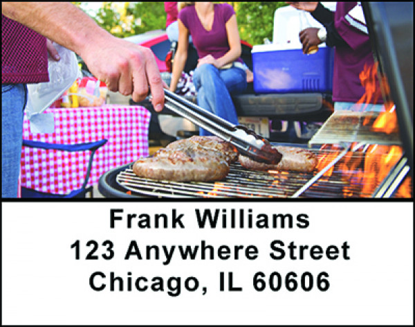 Football Tailgate Fun Address Labels | LBBAO-28