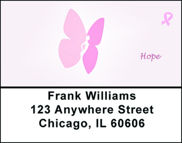 Pink Encouragement Address Labels | LBBAP-13