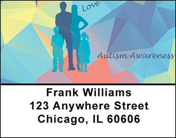 Autism Advocacy Address Labels | LBBAP-15