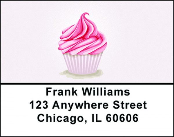 Frosted Cupcakes Address Labels | LBBAP-32