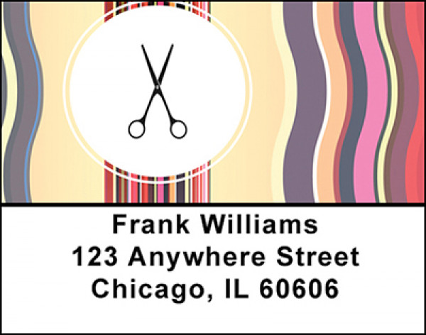 Stylist Scizzors Address Labels | LBBAP-40