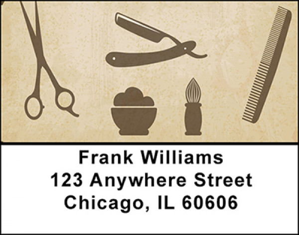 Barber Tools Address Labels | LBBAP-41