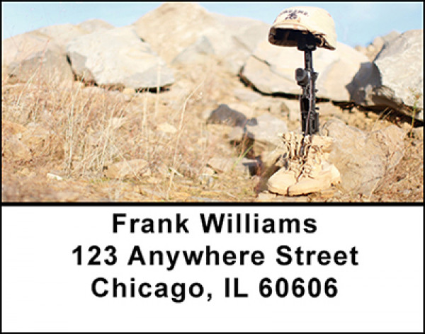 Never Forget Our Heroes Address Labels | LBBAP-61