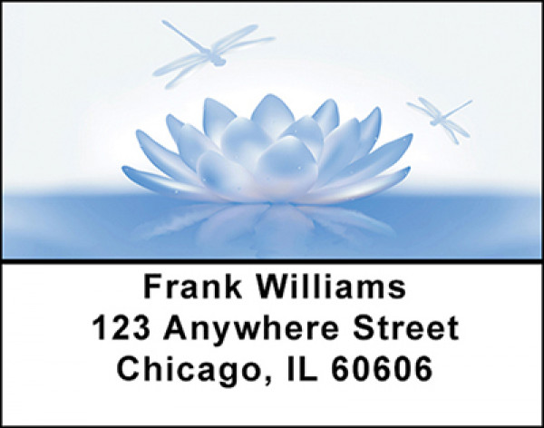Dragonfly Tranquility Address Labels | LBBAP-67