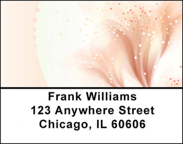 Whispy Pink Address Labels | LBBAP-77