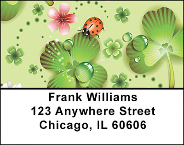 Lucky Ladybugs Address Labels | LBBAP-98