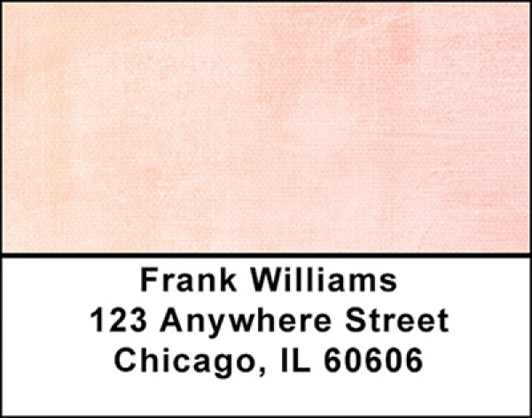 Plain Pink Address Labels | LBBAQ-22