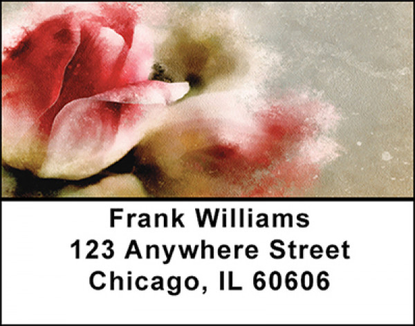 Watercolor Florals Address Labels | LBBAQ-57